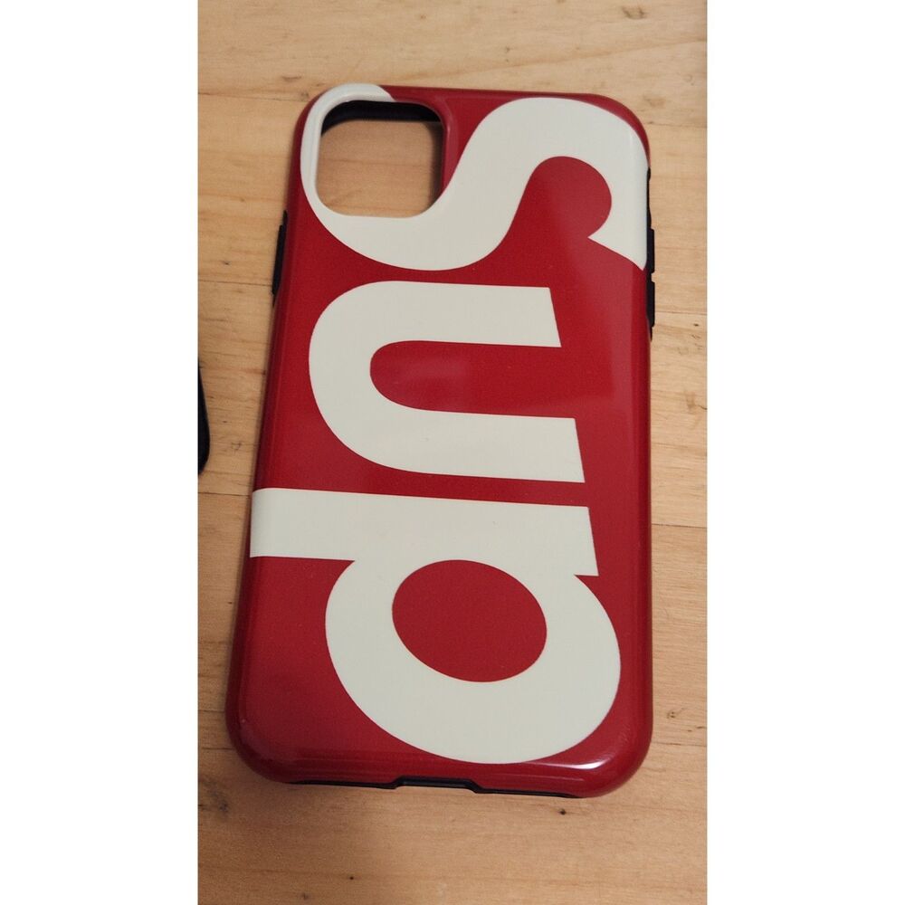 Red "Sup" Streetwear Matte Phone Case for iPhone 11